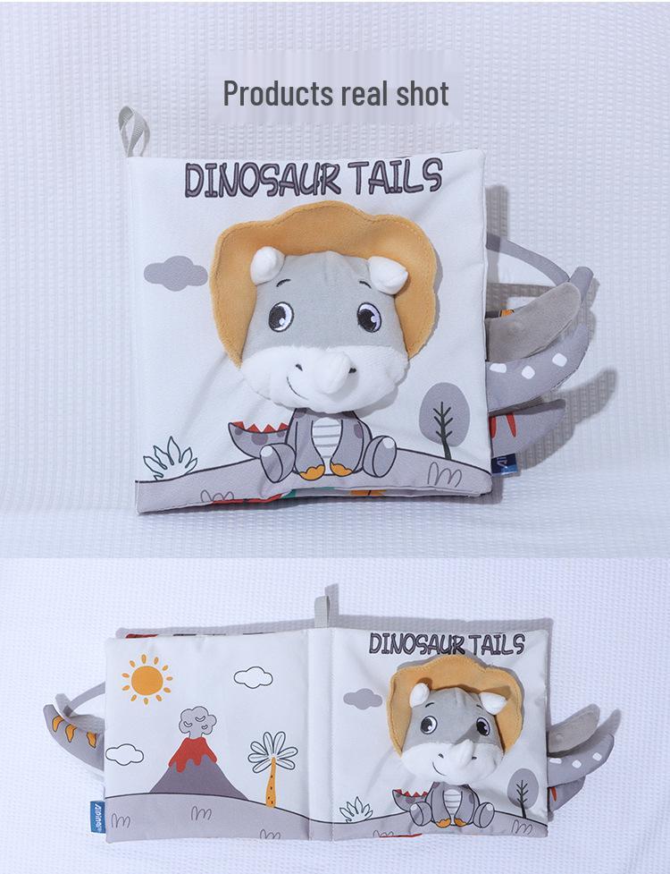 Nordic Style Baby Cloth Book: Tear-Resistant 3D Early Education Toy