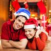 Company Party Gift Hat Soft Santa Hat Festival Party Costume Cap Holiday Decor