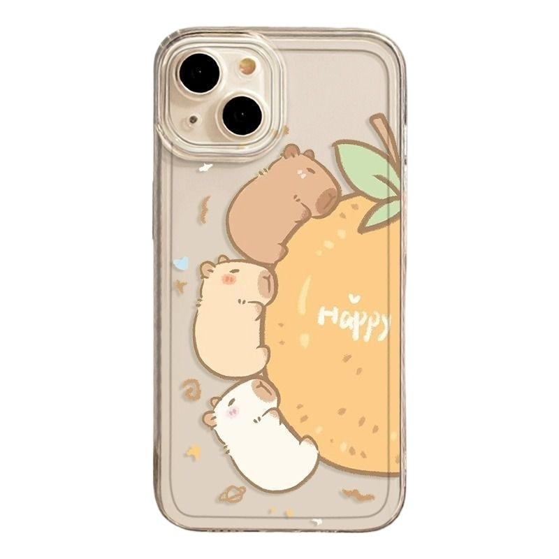 Kapibara for Apple 15 mobile phone case Capybara iPhone14promax cute 13 popular 12 creative 11