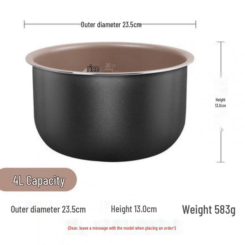 Non-Stick Rice Cooker Inner Pot - Original & Compatible Accessory