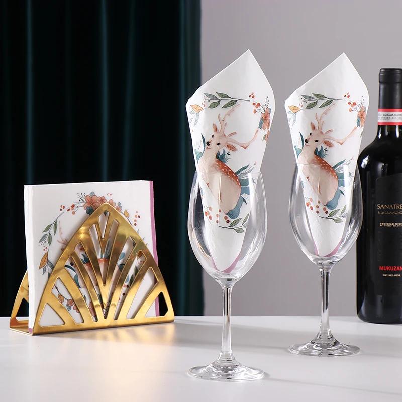 20pcs/Pac 33*33cm 2-Ply Disposable Party Napkin Cartoon Pattern