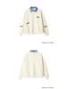 2025 Trendy Men's Loose-Fit Embroidered Long-Sleeve Hoodie, Plus Size, Autumn Winter Collection.