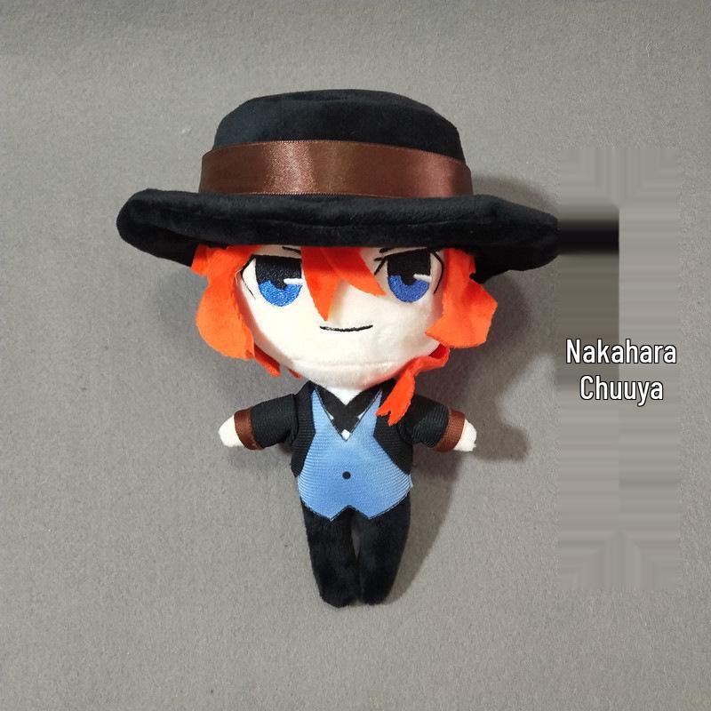Anime Plush: Bungo Stray Dogs Chuuya & Dazai Q Version Cosplay Dolls