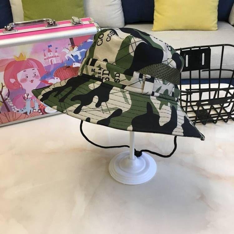 Student Hat Children's Sun Protection Outdoor Camouflage Hat Fishing Sun Protection Fisherman Hat Women's Hat