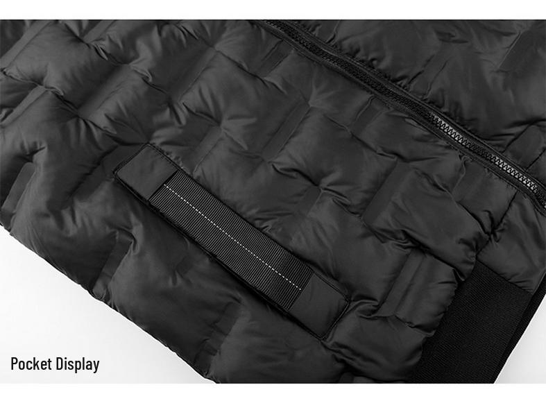 Men's Thickened Cotton Vest - Warm Sleeveless Outerwear for Autumn/Winter (MJ915)