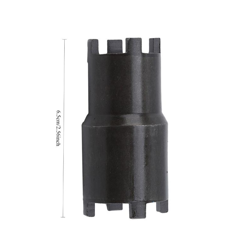 Motorcycle Nut Quick Flange Nut Removal Tool Double-Headed Clutch Lock Nut Wrench 4 Pronged Spanner Motorcycle Repair Tool
