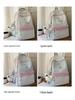 Extra Large Japanese Style Plaid Backpack for Middle & High School Students