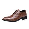 Fashion High Quality Brand Men's Leather Casual Shoes High-end Banquet Pointed Dress Shoes Formal Suit Office Men's Business Shoes