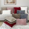 Stereoscopic Color Solid Plush Pillowcase Cushion Cover Decorations Bedroon