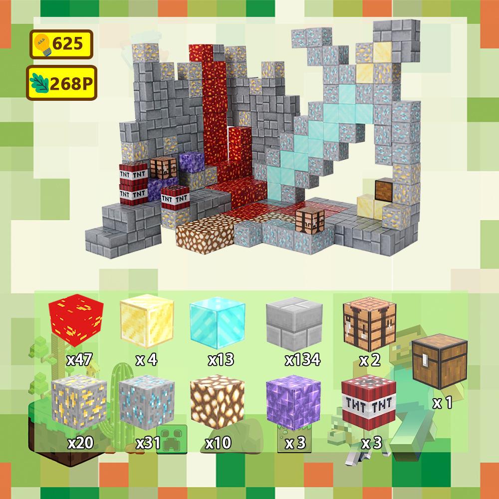 My Magnetic Cube Puzzle: 25MM Mini Building Block Magnets