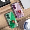 Colorful gemstone pattern For Honor 30 50 50SE 70 Pro 90 200 200Pro Magic 4 5 7 Lite X9c Smart X50i Plus X9 X30 Glass Phone Case