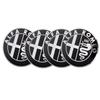 60mm/65mm Car Wheel Rim Tire Hubcap Sticker Decals for Alfa Romeo Giulia Giulietta 159 156 MITO Stelvio 147 Sportiva Accessories