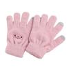 Winter   Glove Smile Face Design Elastic Thermal Warm Knit Glove for Women Girls