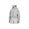 Sweatshirts Women's Smoke Gray Hooded Moderate Regular FN0297-077