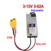 Lifepo4 Charger 12V 62A 60A Lithium Battery Charger Adjustable110V-240V Input 14.6V 50A 30A 20A 12.6V 7.3V 4.2V XT90
