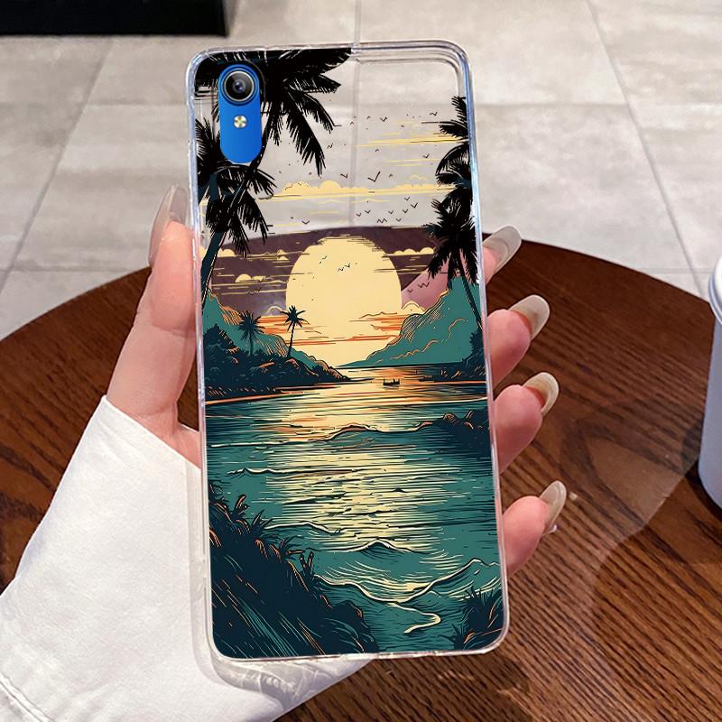 Case For Vivo Y91C / Y1S / Vivo 2015 / 1820 Luxury Cute Love Rabbit Funny Pattern Casing Ultra Thin Slim Clear Soft Phone Case