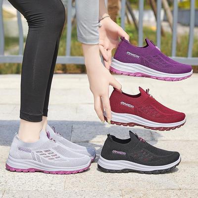 Walking Shoes Spring New Women's Sports Shoes Lightweight Non-slip Breathable Women's Running Shoes
