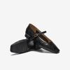Bata Sheepskin Mary Jane Shallow Women's Vintage Elegant Versatile Flats