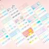 Gradient Cartoon Transparent Sticky Index Tabs for Students