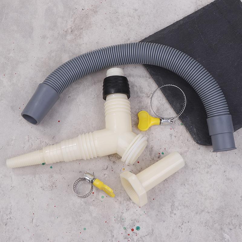New Sale Drainage Tee Adapter Drainage Pipe Fitting For Washing Machine Dryer Drain With Extended Drainage Hose