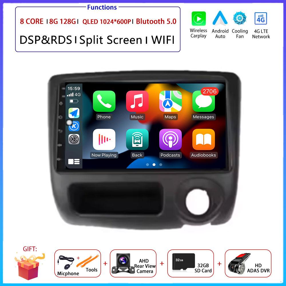 Android OS Carplay For Toyota Vitz XP10 Yaris Platz Echo 1999-2005 Car Radio Navigation GPS Multimedia Video Player QLED screen