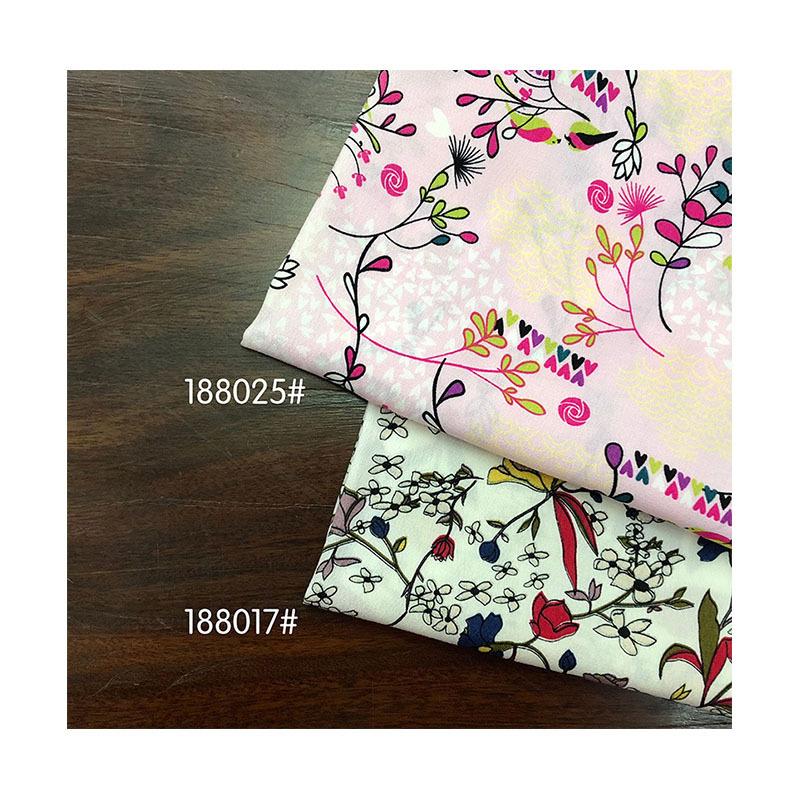 1 meter X 1.45 meter Cartoon print Fabric Viscose Yoryo Crinkled Rayon Dress Shirt Material RetroColorful dots Plain print