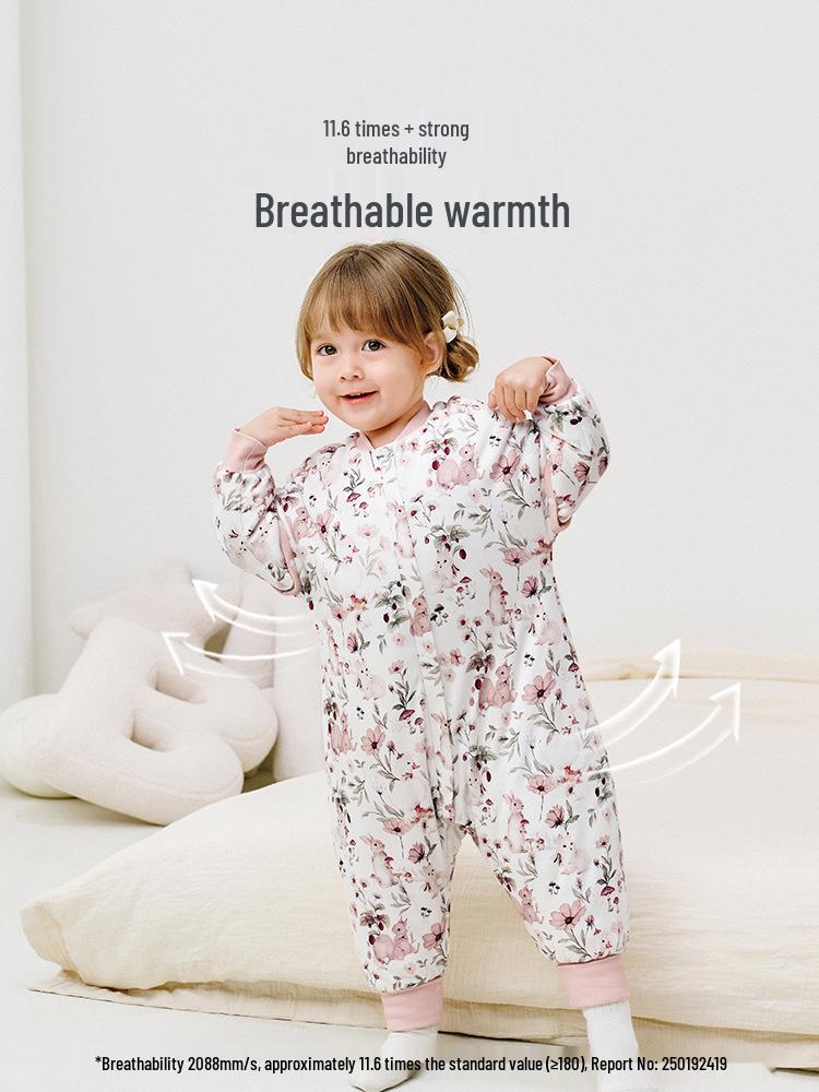 iBaby Wool Baby Sleeping Bag - Autumn/Winter Anti-Kick Quilt