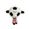 Adorable Sports Ball Plush Dumbbell Keychain