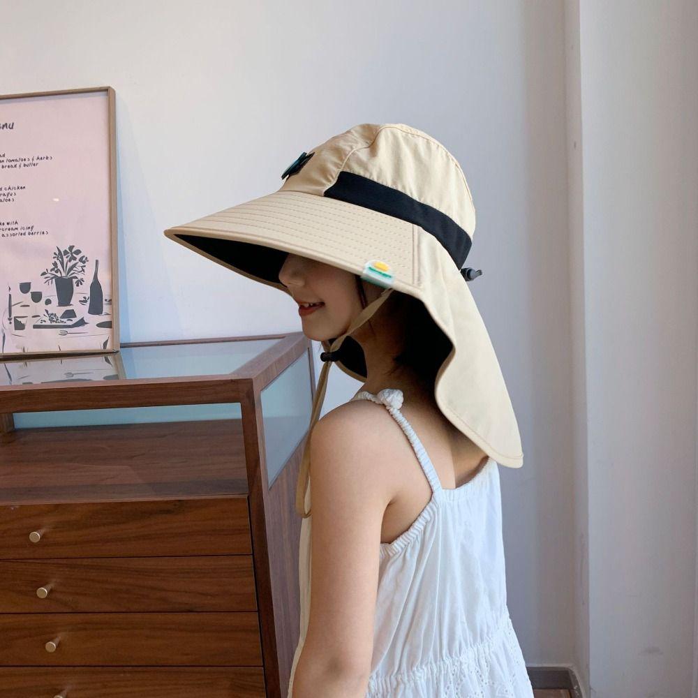 Breathable Children's Sun Hat Sun-Shade Fisherman Hats Camping Mountain Cap  Spring and Summer