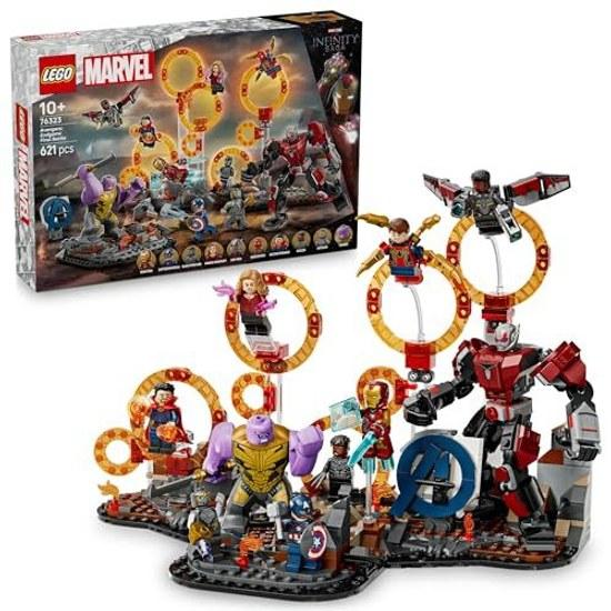 LEGO Marvel Avengers Endgame Final Battle 76323 Toy Boys Girls Toys Birthday Present Blocks Ages 10 11 12 Elementary School Goods Figures Robots 621