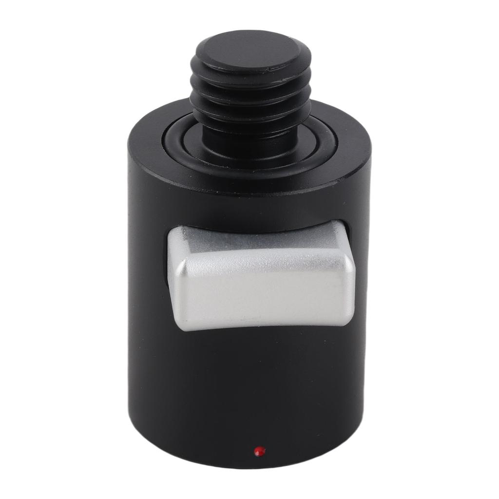 Surveying Pole Adapter 5 8inx11 Thread 40mm Length Aluminium Alloy GPS Quick Release Adapter