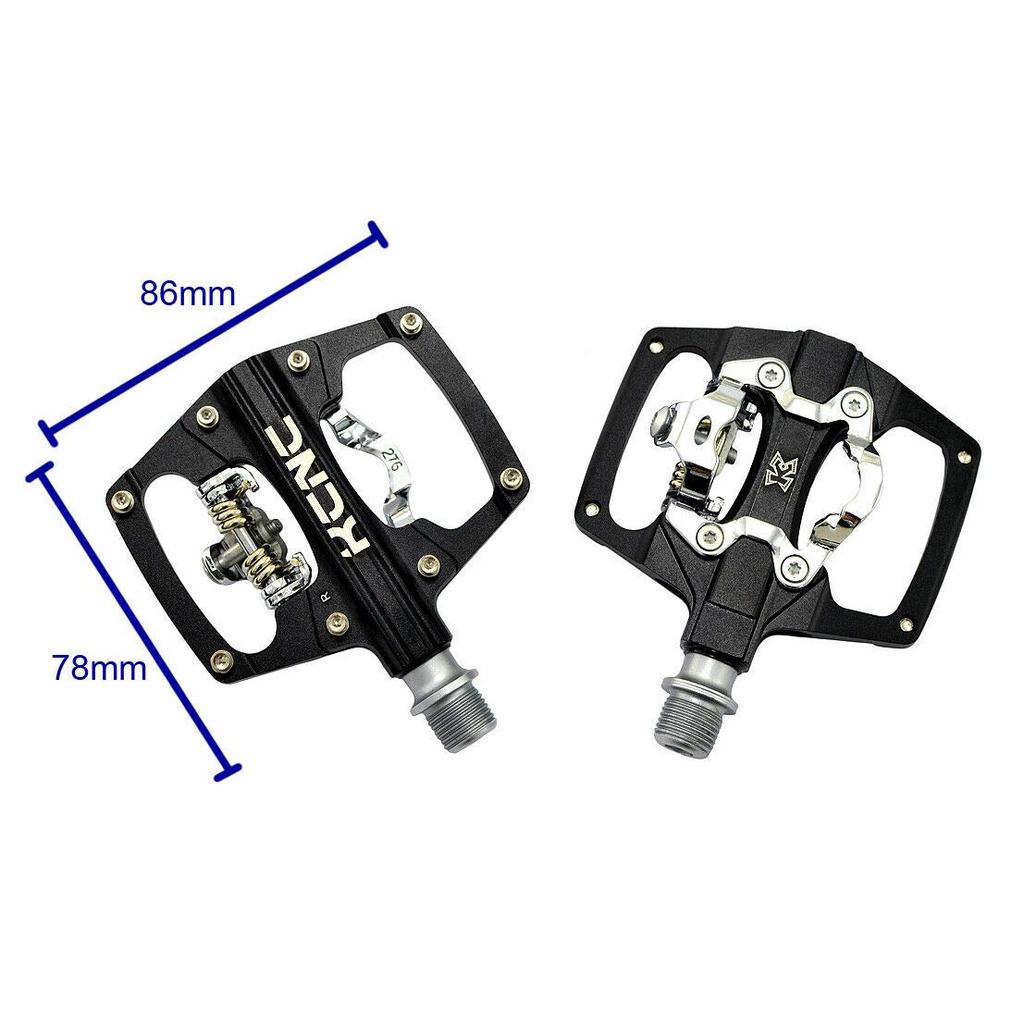 KCNC KPED09 Lightweight MTB Clipless Platform SK2118 Pedals, Black, KPED09-CR-BK,