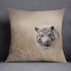 African Animal Beasts Home Decoration Pillowcase Square Pillowcase Home Office Decoration Cus On Cover