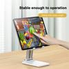 Desktop Tablet Mobile Phone Holder Stand Angle Height   Foldable Cell Phone Stand Compatible with All Mobile Phone/Tablet PC