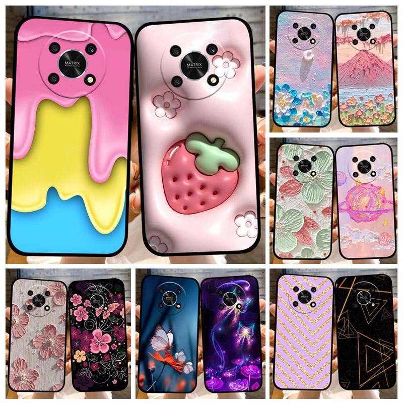Für Honor Magic4 Lite Hülle Niedliche Cartoon Luxus TPU Weiche Silikon Handyhülle Für Huawei Honor Magic 4 Lite 5G Fundas Coque Cover