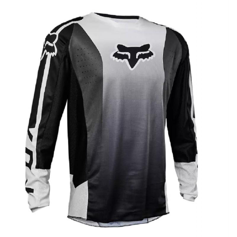 Mens Quick-Dry Long Sleeve Cycling Jersey Mountain Bike Downhill Shirt UV Protection Sport Top