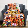 Stumble Guys Customize Your Name Blanket Gift Customizable Blanket Soft & Cozy Great for Couch Bed Seaside Living Room Ideal for All Seasons