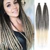 24 Inch DreadLock Extensions Handmade Thin And Soft Reggae Hip-Hop Style Synthetic DreadLock Extensions Crochet Hair for Women