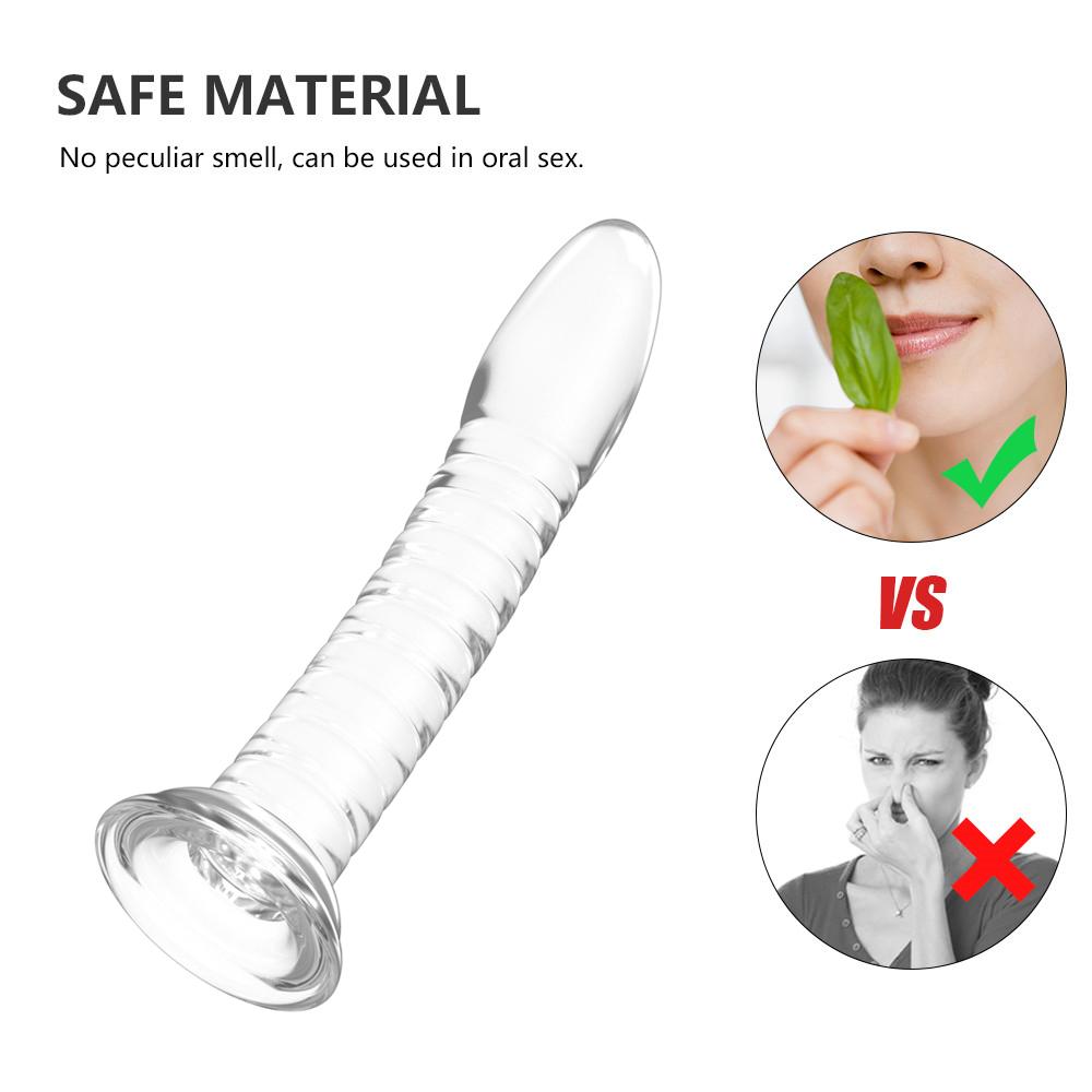 Erotické Měkké 3 Velikosti Dildo Realistické Ženské Hračky Penis Silná Přísavka Péro Sexuální Hračky pro Ženu Hračka pro Dospělé G-bod Bez Vibrátoru