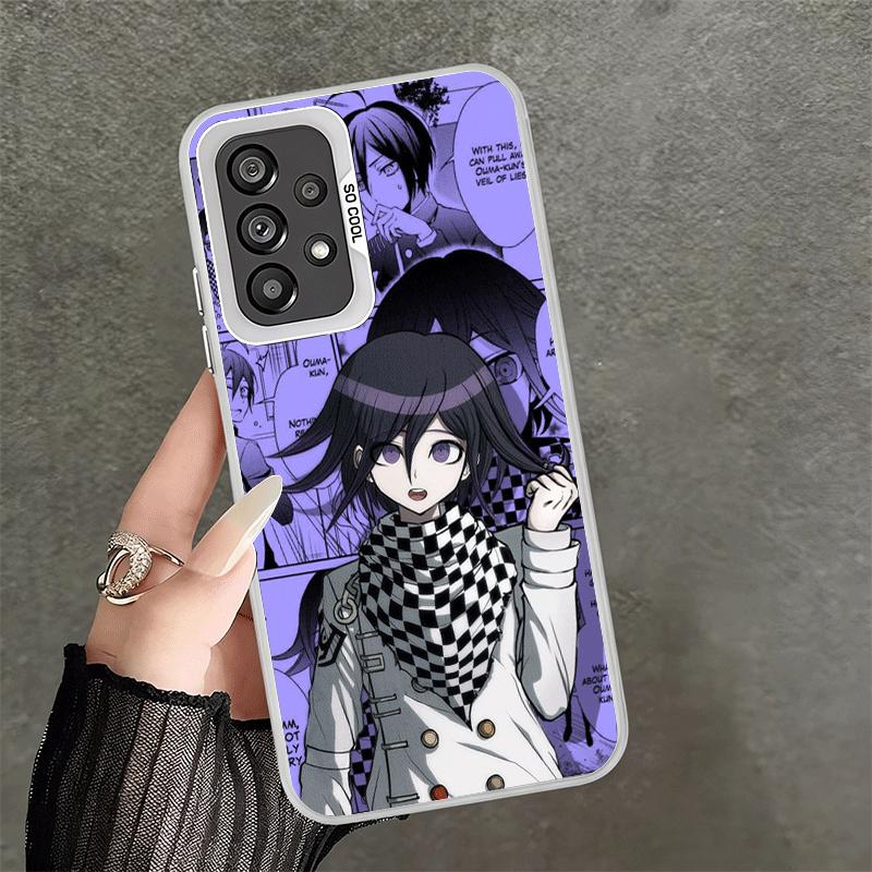 Anime D-Danganronpa Soft Phone Case for Samsung A17 A16 A15 A14 A13 A57 A56 A55 A54 A53 A37 A36 A35 A34 A33 A26 A25 A24 A23 A52