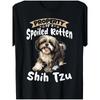 European Sizes LocalMen's Men's Shih Tzu Dog Lover T-Shirt - "Property of a Spoiled Rotten Shih Tzu" Graphic
