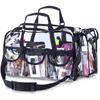 Large Transparent PVC Waterproof Makeup and Toiletry Bag for Beach or Swimming