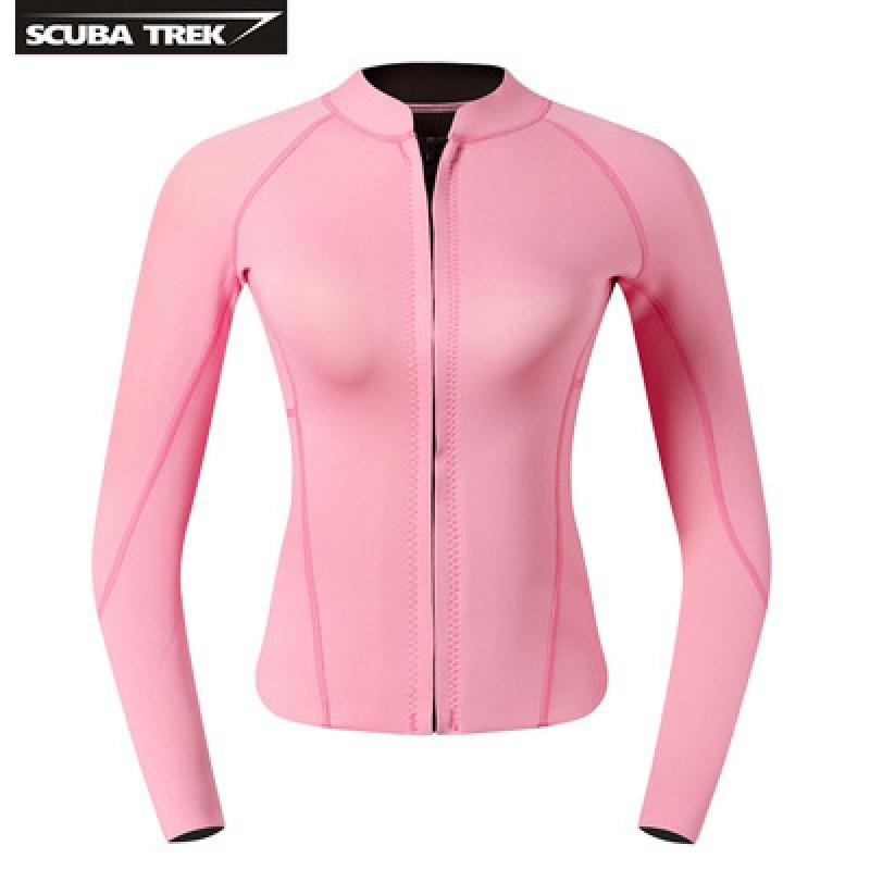 2mm Womens Shorty Wetsuit Set Snorkeling Freediving Surfing UV Protection Chloroprene Neoprene