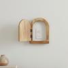 Wooden Lamp Toggle Cover Long-Lasting Wood Pattern Wall Plate Creative Toggle Surround Sleek Finish Home Decor for Living Room