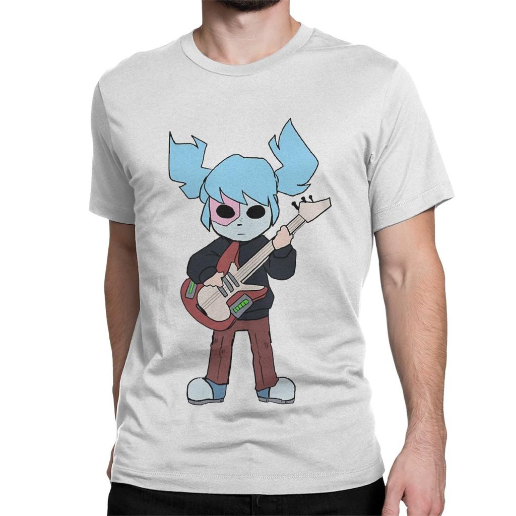 Sal Fisher Game Gothic Larry Sanitys Fall TShirt Men Women Sally Face Leisure Cotton Tees  Short Sleeve T Shirt Printed Tops