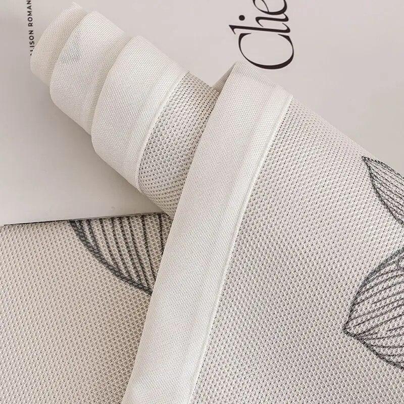 Summer Printed Ice Silk Sofa Cover Anti-slip Skin Friendly Living Room Sofa Cooler Cushion Sofa Cover Fabric Seat Cushion Cover