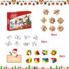 Adventskalender für Gehirntraining Weihnachtsgeschenk Kinderspielzeug/Puzzle -