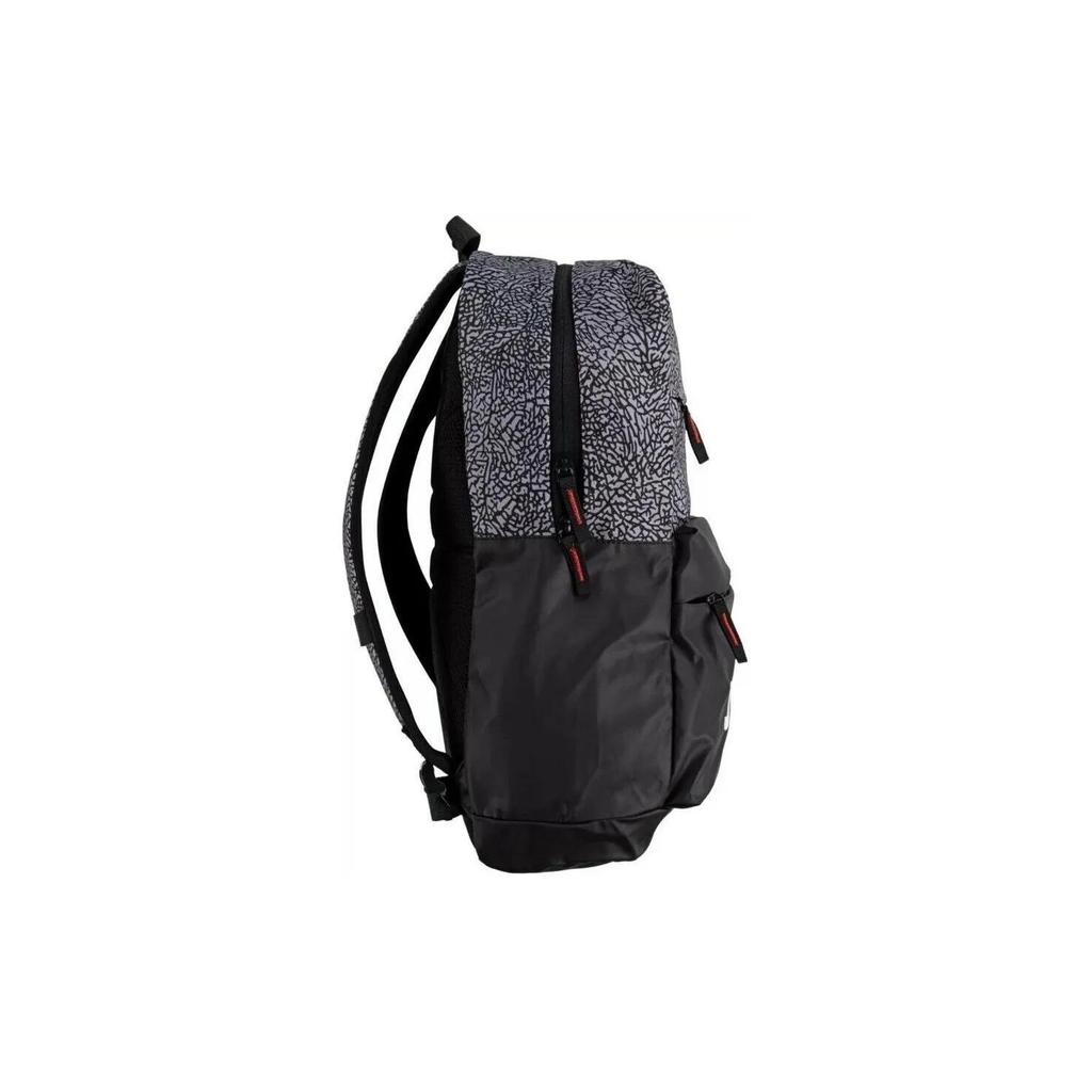 Jordan Polyester Backpack Regular Unisex Black Cement (Unisex) Backpacks 9A0408 K41