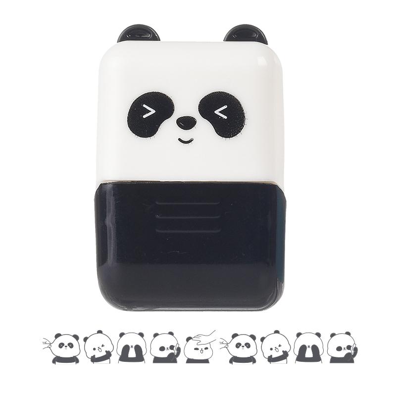 Cute Animals Cartoon Character Rolling Stamp DIY Creative Seal Graffiti Handbook Roller Decoration Stationery Journal Supplies