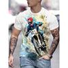 Men's Novelty T-Shirt 3D Digital Printing Short Sleeve